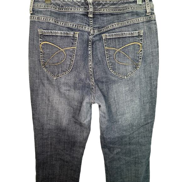 Chico’s Women’s Platinum Bootcut Denim Jeans Size  1 Short (8) Medium Wash - Picture 4 of 8